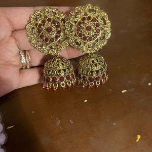 5 earrings set for women